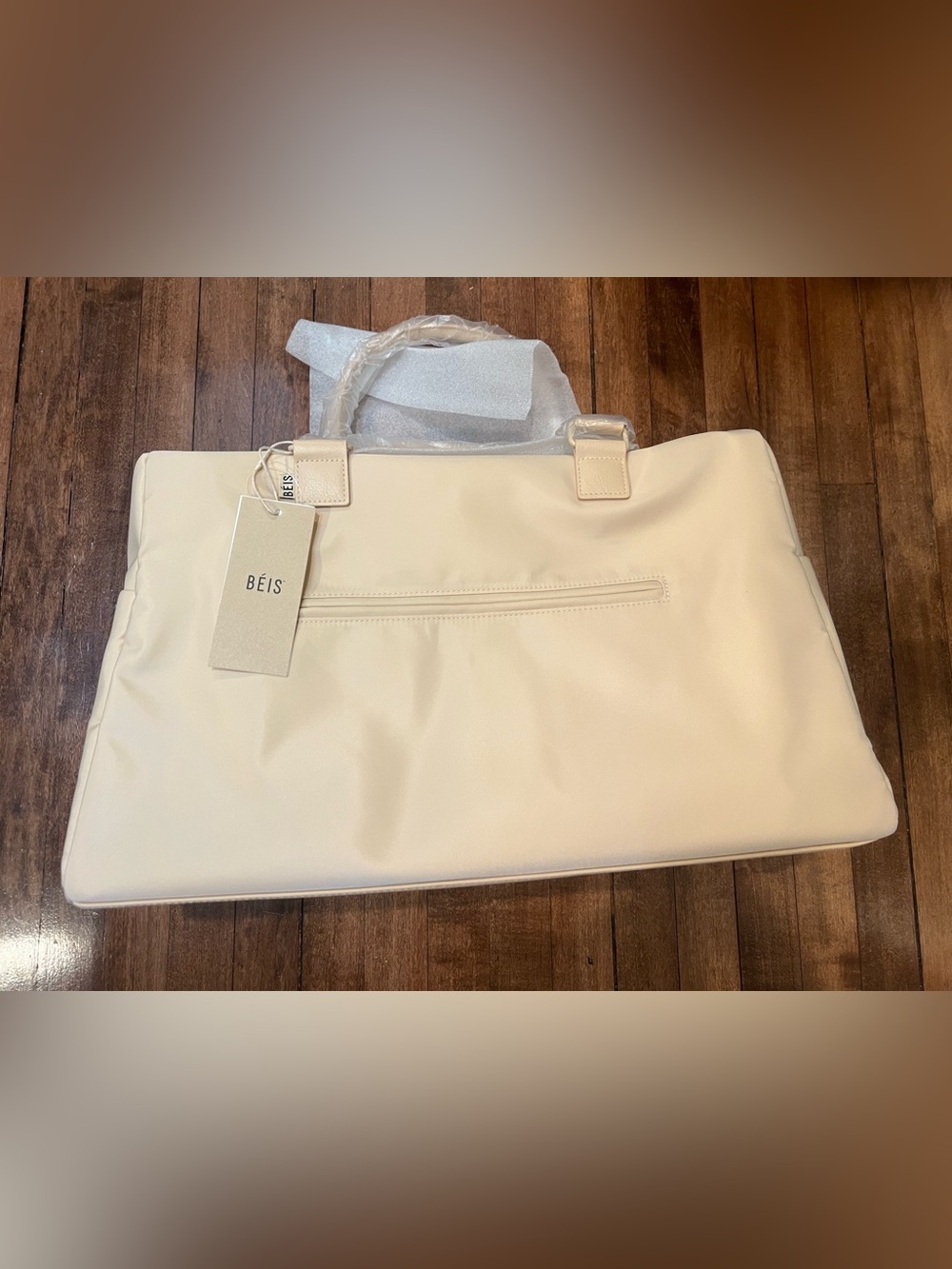 Beis commuter duffle bag travel beige nwt - Picture 4 of 9